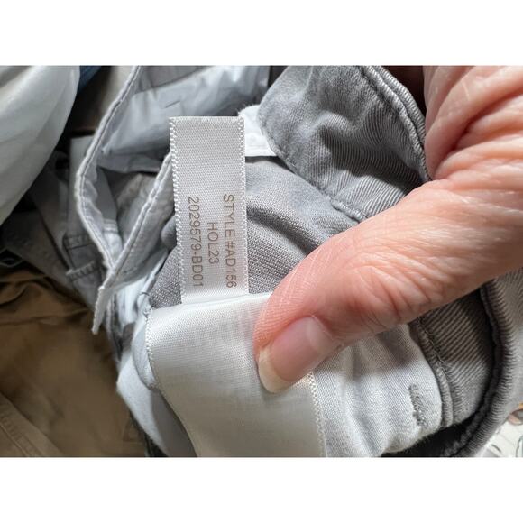 J.Crew chino pants gray size 8 zip-fly pockets straight buisness casual - Picture 9 of 9